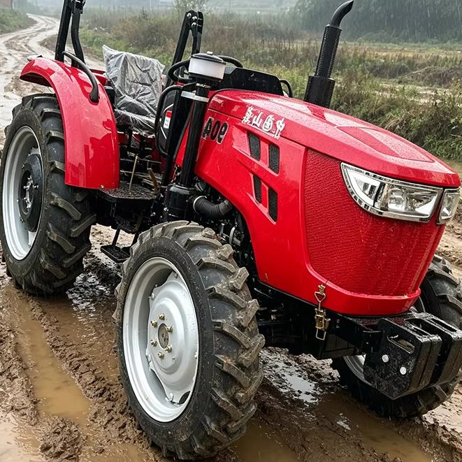 Agriculture Farming Types - Customized Upgraded Four-Wheel Rotary Tiller, 60HP