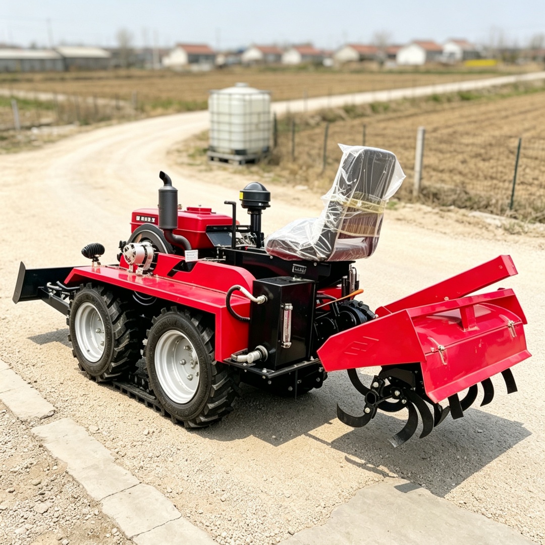 Customized 4‑Wheel 4WD Tiller‑ - огляд і ціна Agriculture Farming Types