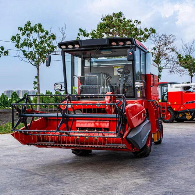 Corn Grain Combine Harvester H - огляд і ціна Agriculture Farming Rice