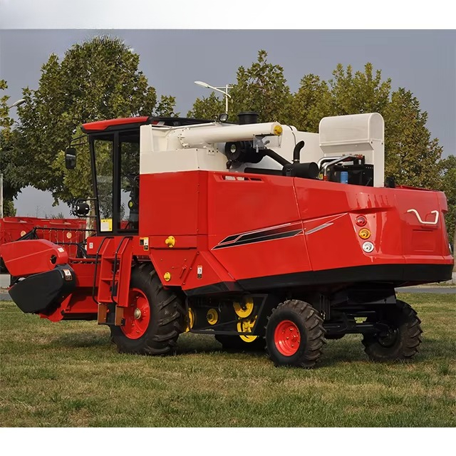 Corn Grain Combine Harvester H - огляд і ціна Agriculture Farming Rice