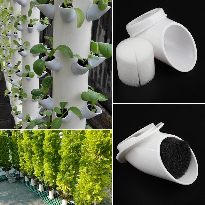 5pcs DIY Garden Balcony Strawb - огляд і ціна Hydroponic Nft Channel
